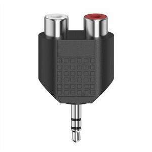 Hama FIC ST 2RCA alj 3, 5mm Sztereó Jack dugó Adapter kép
