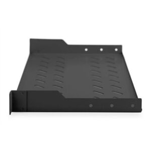DIGITUS 19" Rack Polc - 1U - Fekete - 15kg Teherbírás kép