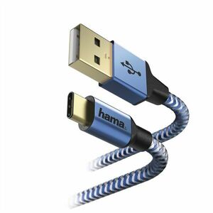 HAMA USB-A - Type-C adat- és töltőkábel 1, 5 m-es vezetékkel - HAM... kép