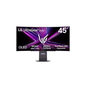 LG 45" 45GX900A-B UltraGear 21: 9 WQHD OLED Ívelt Gaming Moni... kép