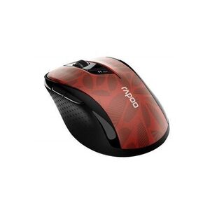 Rapoo M500 Multi-Mode Vezeték Nélküli Egér - Piros kép