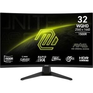 MSI 31.5" 321CQF E18 16: 9 WQHD RAPID VA Ívelt Gaming Monitor... kép