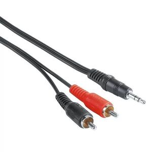 Hama 205106 ECO 2m 3, 5mm Jack-2RCA kábel kép