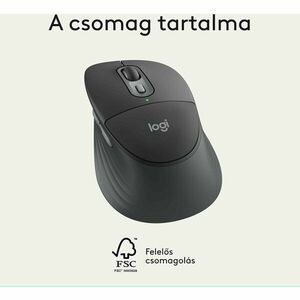 LOGITECH Signature Comfort Plus M850 L Vezeték nélküli egér - GRA... kép