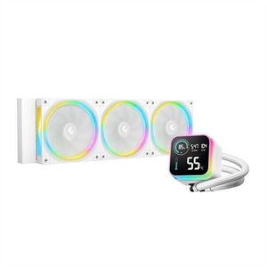 DeepCool CPU Water Cooler - LQ360 ULTRA WH ARGB (max 35.63dB; max... kép