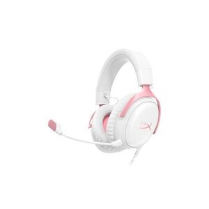 Hp hyperx vezetékes gaming fejhallgató cloud iii - fehér/rózsaszí... kép