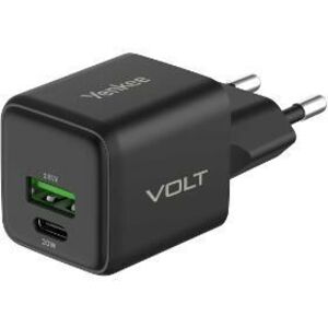 YAC G38 VOLT BK 18+20W GaN YENKEE töltő kép
