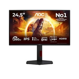 Aoc ips gaming 260hz monitor 24, 5" 25g4zr, 1920x1080, 16: 9, ... kép