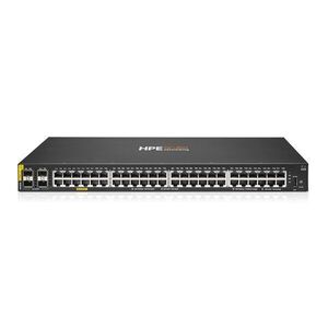 Hpe aruba networking cx 6000 48p 10m/100m/1g class4 poe 4p sfp 1g... kép