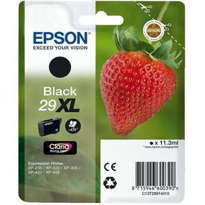 Epson T2991 Tintapatron Black 11, 3ml No.29XL, C13T29914012 kép