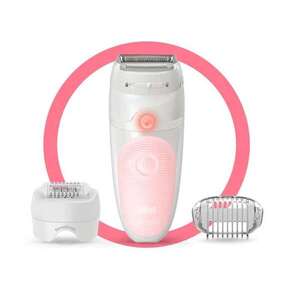 Braun SES5-620 Silk-épil 5 Wet&Dry Epilátor, Rózsaszín-Fehér... kép