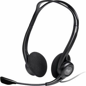 Logitech 981-000100 Fejhallgató 2.0 - PC 960 USB Mikrofonos, Fekete kép