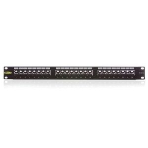 KE-Line Giga KOMPAKT 24port CAT6 patch panel RJ45/u kép