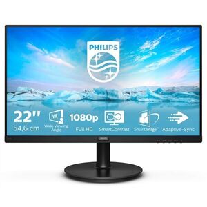 Philips 22" Full HD VA LED Monitor kép