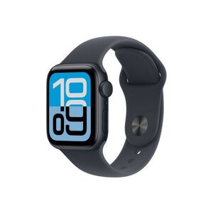 Apple Watch SE3 GPS-es (44mm) éjfekete alumínium tok, éjfekete M/... kép
