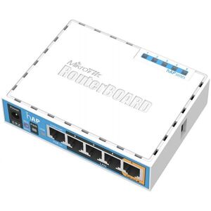 MikroTik RB951UI-2ND Router, 600 MHz, 64 MB, 5x 10/100, PoE, USB kép