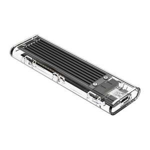 Orico Külső M.2 ház - TCM2F-C3-BK (M.2 NGFF, USB-C 3.1, Max.: 2 T... kép