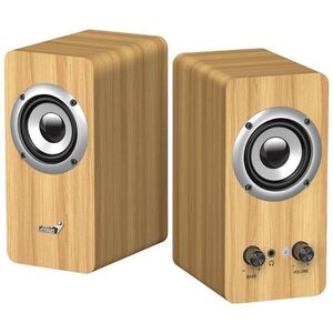 Genius SP-HF400 2.0 Aktív hangfal 10 Watt - Fabarna kép
