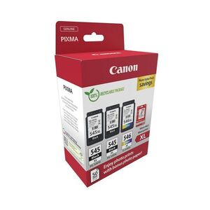 Canon PG-545XLX2/CL-546XL Eredeti Tintapatron Fekete/Színes + 50d... kép