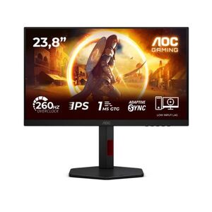 Aoc 23, 8" 24G4ZR 16: 9 Full HD IPS Gaming Monitor - Fekete kép