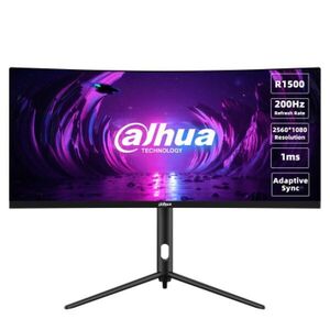 Dahua 30" LM30-E330CA 21: 9 UWHD VA LED Ívelt Gaming Monitor... kép