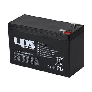 UPS Power MC9-12 12V 9Ah T2 zselés akkumulátor kép