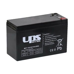 UPS Power MC7-12 12V 7Ah zselés akkumulátor kép