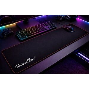 Blackbird egérpad gamer deepblack 70x30cm 3mm vastag piros varro... kép