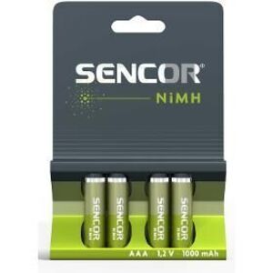 SBA HR03 4BP AAA NiMH 1000mAh SENCOR kép