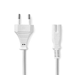 Nedis CEGL11040WT20 tápkábel Fehér 2 M C típusú hálózati csatlako... kép