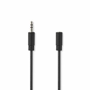 Nedis CAGL22050BK20 audio kábel 2 m 3, 5 mm Fekete kép