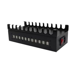 Blackbird hálózati töltő yfy-a61 24xusb 300w eszköztartóval, feke... kép