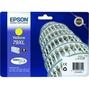 Epson 79XL T7904 Yellow tintapatron eredeti C13T79044010 Pisai fe... kép