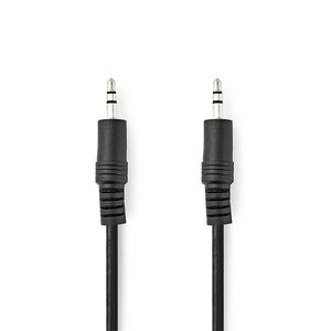 Nedis cagl22000bk10 sztereo audio kábel, 3, 5 mm jack dugó - 3, 5 m... kép