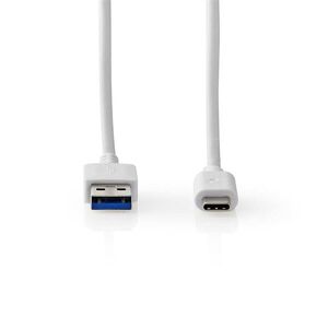 Nedis ccgw61600wt10 usb 3.2 gen 1, usb-a dugó - usb-c (usb c) dug... kép