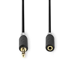 Nedis cabw22050at10 sztereo audió kábel 3, 5mm sztereo jack dugó -... kép