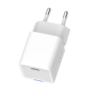 Colorway CW-CHS059PD-WT GaN Mini USB-C Hálózati Töltő Adapter 20W... kép