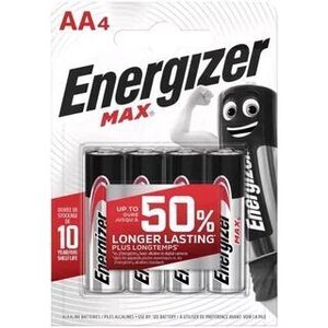 Energizer Max AA ceruza elem LR6 (4db/csom) kép
