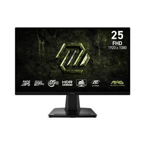 MSI 24, 5" MAG 256F E20 16: 9 FullHD Rapid IPS Gaming Monitor... kép