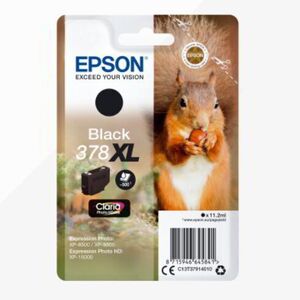 Epson T3791 Tintapatron Black 11, 2ml No.378XL, C13T37914010 kép