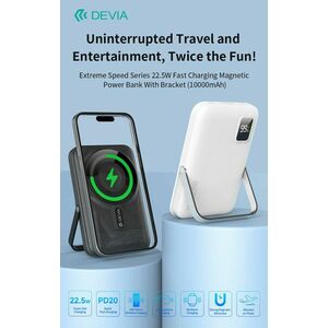 Devia Power Bank - Mágneses - 10000mAh - 22.5W kép