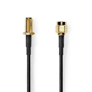 Nedis CSGL02010BK50 koax kábel 5 m SMA fekete kép