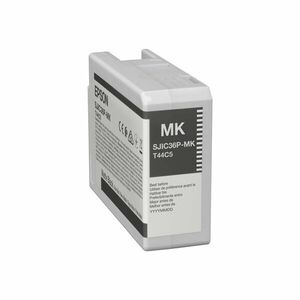 Epson SJIC36P(MK) C6500/C6000 Tintapatron Matt Black 80ml, C13T44C540 kép