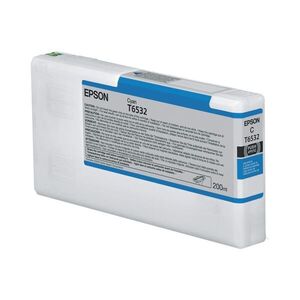 Epson T6532 Tintapatron Cyan 200ml , C13T653200 kép