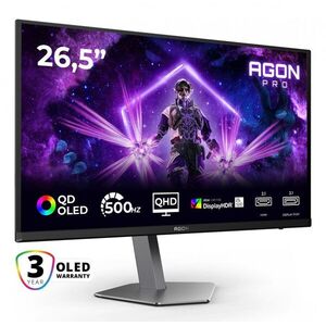 AOC 26, 5" AG276QKD2 2560x1440 Gaming OLED monitor kép