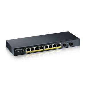Zyxel GS1900-10HP-EU0102F Switch 10x1000Mbps(8xPOE) + 2xGigabit S... kép