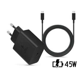 Samsung 45W USB-C Gyors Töltési Készlet - Adapter + 1, 8m Kábel kép
