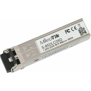 Módulo Fibra SFP MultiModo Mikrotik S-85DLC05D 1250 Mbit/s kép
