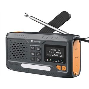 SANDBERG Rádió Survivor DAB radio All-in-1 4500 kép