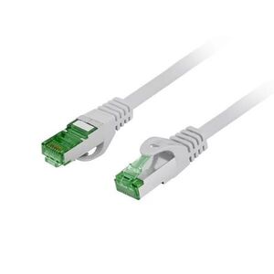 Lanberg S/FTP kat.7 patchkábel 1m LSZH CU Fluke Passed Szürke kép